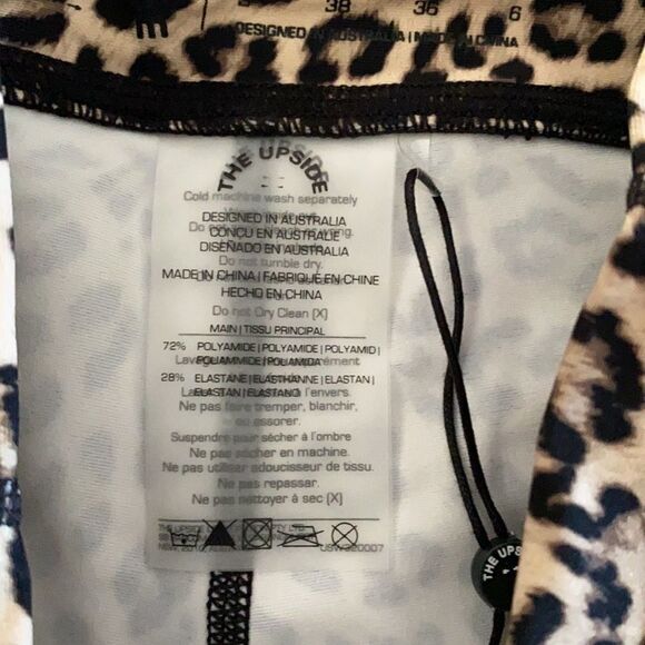 The Upside Women’s Leopard Yoga Full Length Leggings - Picture 3 of 5